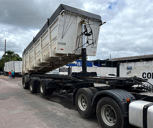Carreta Basculante Randon Vanderleia 35m³ 2012 Caçamba