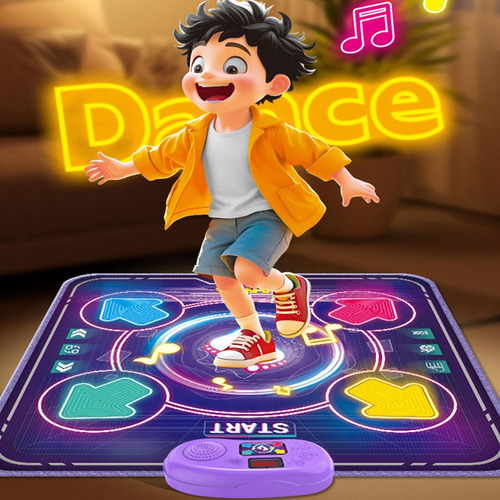 Tapete De Baile, Juguete Musical, Tapete De Juego Luz Doble