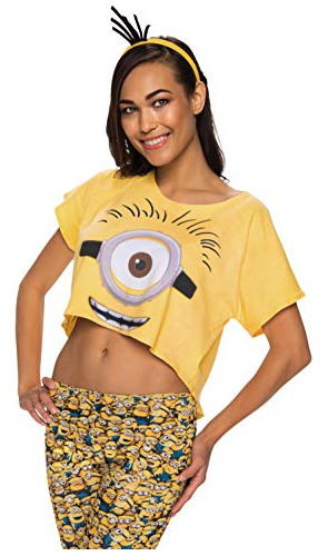 Rubie S Costume Co Mujeres S Minion Disfraz Top Top