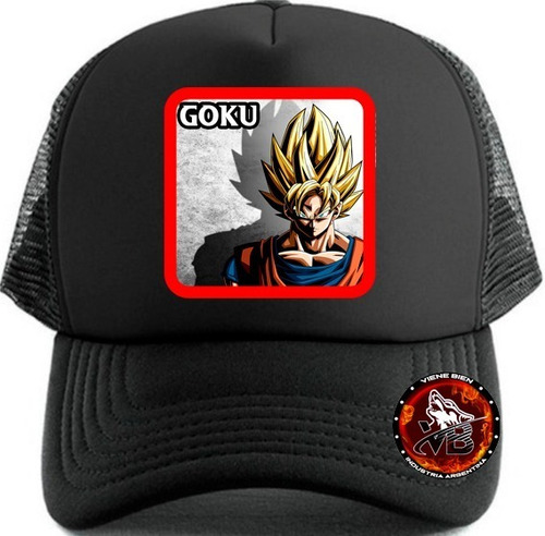 Gorra Dragon Ball Z Goku Trucker (gorrasvienebien)