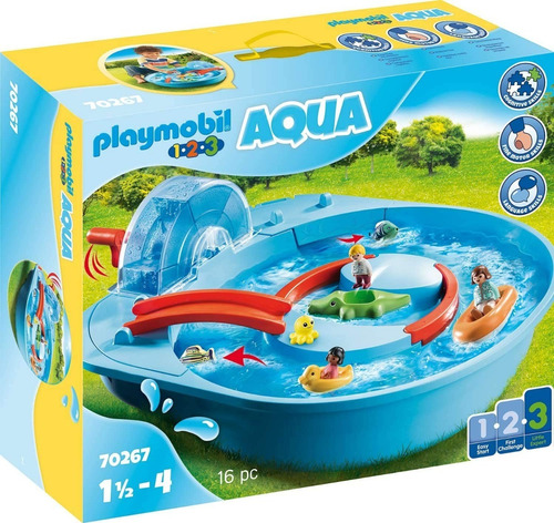 Playmobil Primera Infancia 1 2 3 - 70267 Parque Acuatico