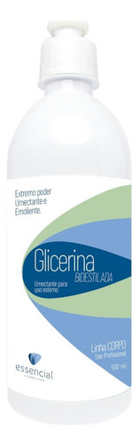 Glicerina Bidestilada Essencial 500ml
