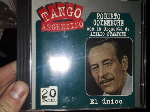 Roberto Polaco Goyeneche El Único Cd Tango Serie 20 Temas 