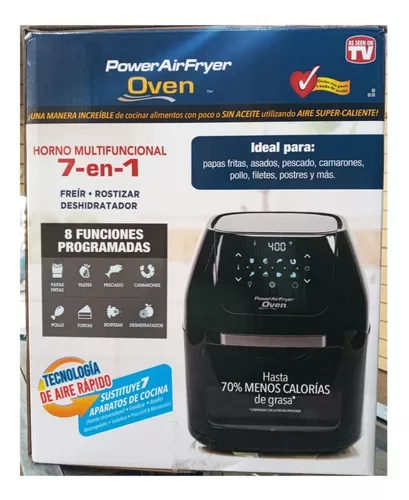 Power Air Fryer Oven Horno Multifunción Digital Original