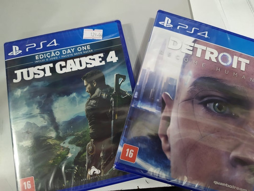 Detroit Become Human + Just Cause 4 Ps4