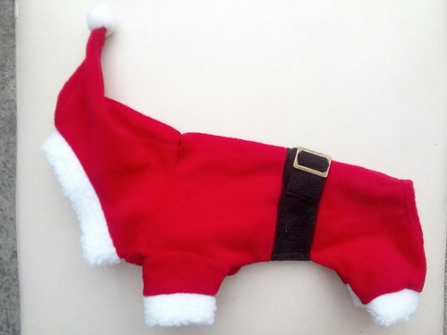 Disfraz Santa Claus Gorro Talla 4 Perro Navidad