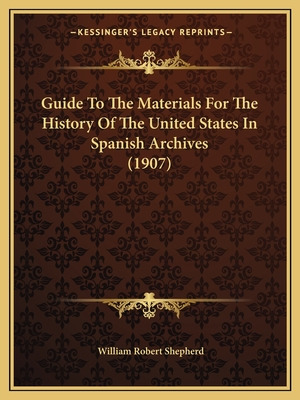 Libro Guide To The Materials For The History Of The Unite...