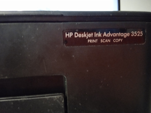 Impresora Multifunción Hp Deskjet Ink Advantage 3525