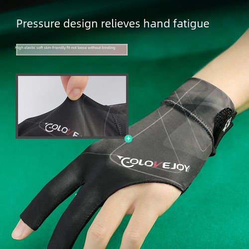 Guante De Billar Profesional Xg67 Grey (para Una Mano Izquie