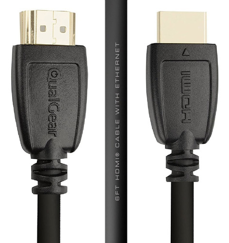 Cable Qualgear Hdmi 2.0 De Alta Velocidad Con Ethernet