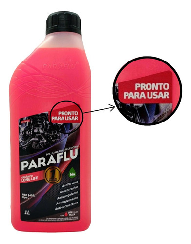Aditivo Radiador Paraflu Toyota Corolla 2020 2021 2022 2023
