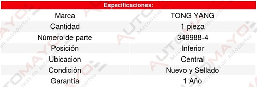 Tolva Motor (de Calidad) Ford Fusion 06-09 Tong Yang