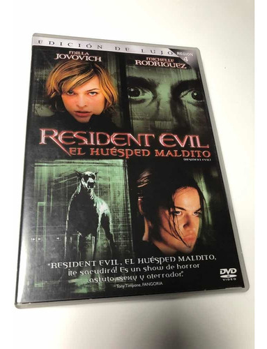 Película Resident Evil, El Huésped Maldito (Usado)