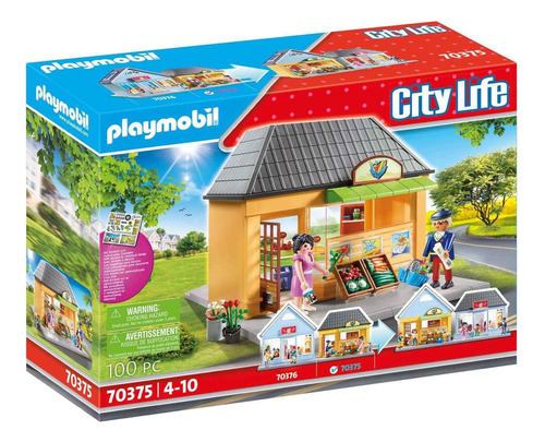 Playmobil 70375 City Life Mi Supermercado De La Ciudad 