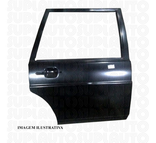 Porta Traseira Esquerda Santana Quantum Vw 3318330512ctr