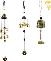 Comprar Jetec 3 Piezas Feng Shui Campanas De Viento Campanas...