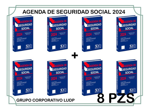 Agenda De Seguridad Social 2024 (8 Piezas)