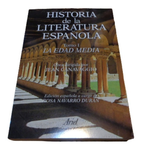 Historia De La Literatura Española T 2 Edad Media Canavaggio