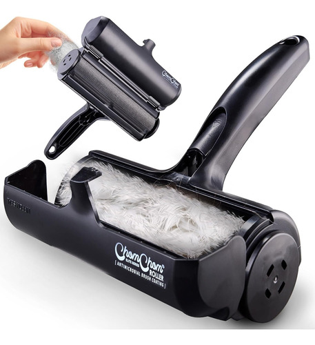 Removedor De Pelo De Mascotas Chom Chom Roller Negro Negro