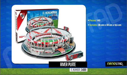 Kit Luces Led Para Maqueta Estadios 3d!! Cancha De River