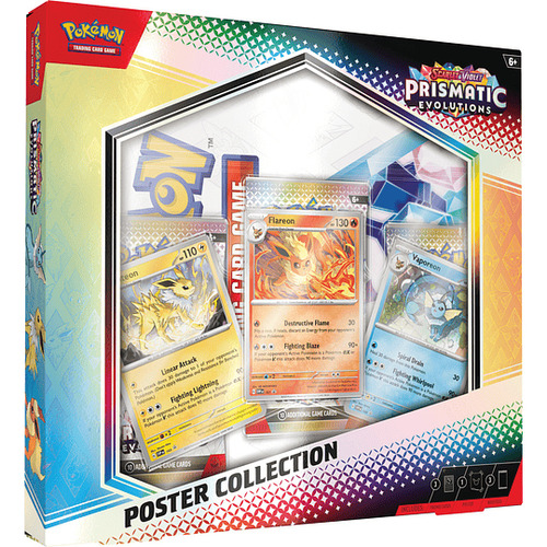 Pokemon Tcg Poster Collection Prismatic Evolutions Español Prismatic Evolution