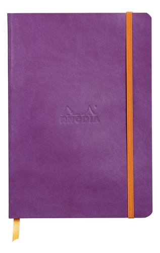 Rhodia Rhodiarama - Cuaderno De Cuero Sintetico Con Tapa Bla