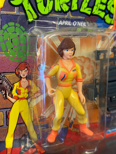 Tortugas Ninja - April Oneil Playmates 1990 Unpunched