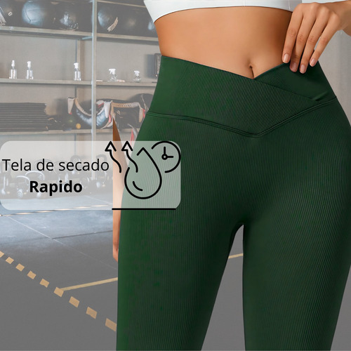 Calza Deportiva Oxford Push Up Anticeluli Seamless Importada