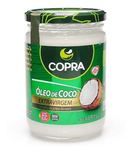 Óleo De Coco Copra Extra Virgem 500 Ml