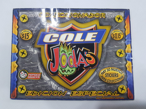 Imagen 1 de 9 de Antiguo Álbum De Figuritas Cole Jodas Pepsico Comp Mag 58828