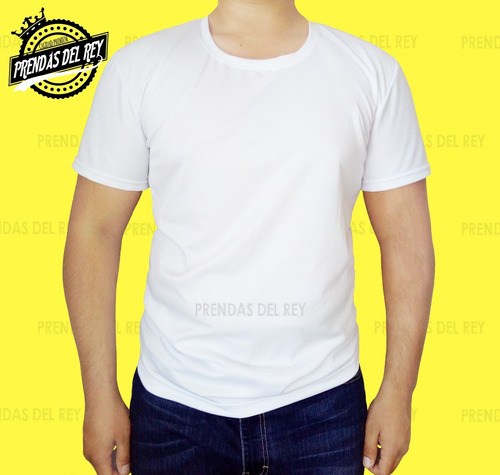 Playera Para Sublimar Tacto Poliester Liso