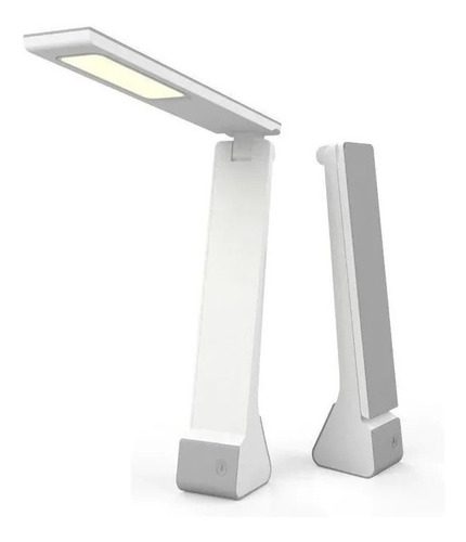 Lampara Escritorio Led Velador 4w Autonomo Bateria Usb Tbcin DLAMP-G Color de la estructura Blanco Color de la pantalla Gris y Blanco