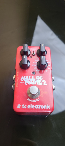 Reverb Pedal Hall Of Fame 2 Tc Electronic