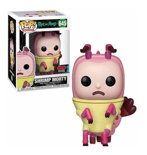 Funko Pop Rick And Morty Shrimp Morty 645 Exclusivo Original