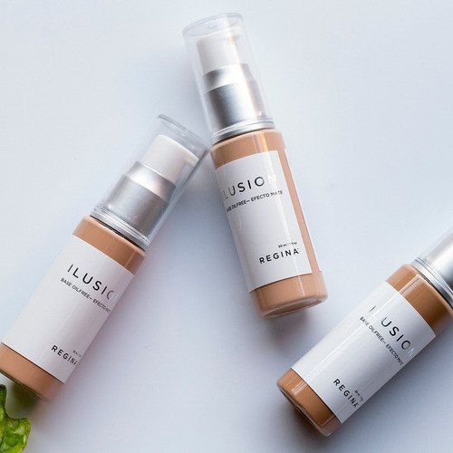 Ilusion Base De Maquillaje Matificante Oil Free Regina