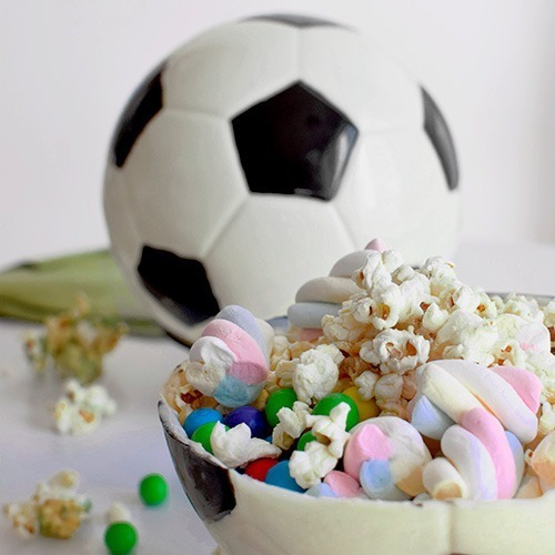 Imagen 5 de 7 de Set Moldes Cake Sorpresa Pelota De Fútbol Parpen