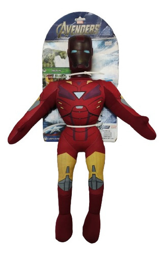 Peluche Muñeco Soft Iron Man 60 Cm Original New Toys