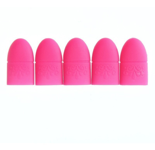 Capuchones Silicona Para Remover Esmalte Semipermanente X5u