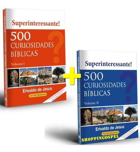 Super Interessante 500 Curiosidades Bíblicas Volumes 1 E 2