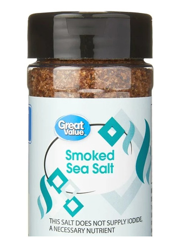 Great Value Smoked Sea Salt 227 G