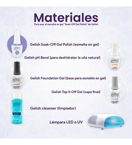Colección Gelish On My Wish List Tonos Invierno 6 Pzs Color Varios