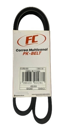 Correa Alternador Meru 2006 2007 2008 2009 4pk1050