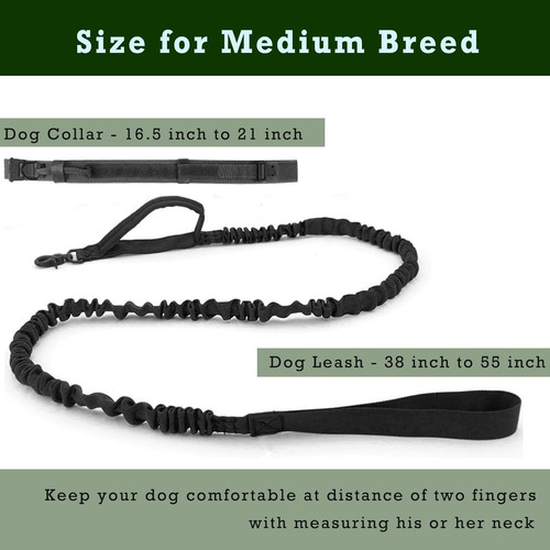 Juego De Collar Táctico Para Perro, Juego De Collar Y Correa