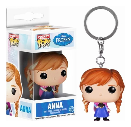 Llavero Funko Anna Frozen 2 Disney Hielo Keychain Pop!