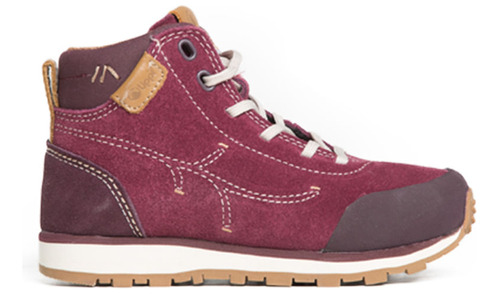 Botin Niña Woods Mid Kids Rojo Lippi