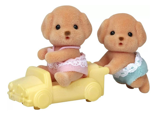 Brinquedo Bonecos Sylvanian Familes Gemeos Poodle Toy 5425