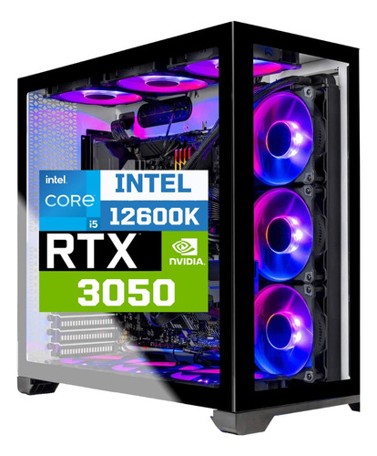 Cpu Gamer Intel Core I5-12600k Rtx 3050 32gb Ram +1tb Ssd