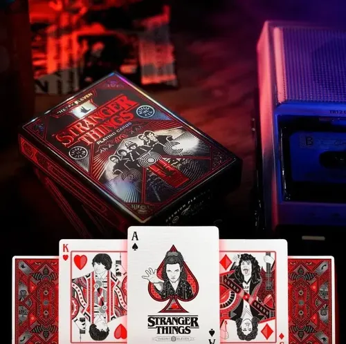 Baralho Premium Theory11 Stranger Things Original Importado