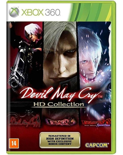 Devil May Cry Hd Collection Xbox 360 Midia Fisica Original