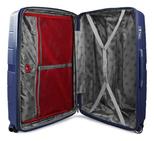 Pack 2 Maletas S+l Azul Xpos Swiss Bag